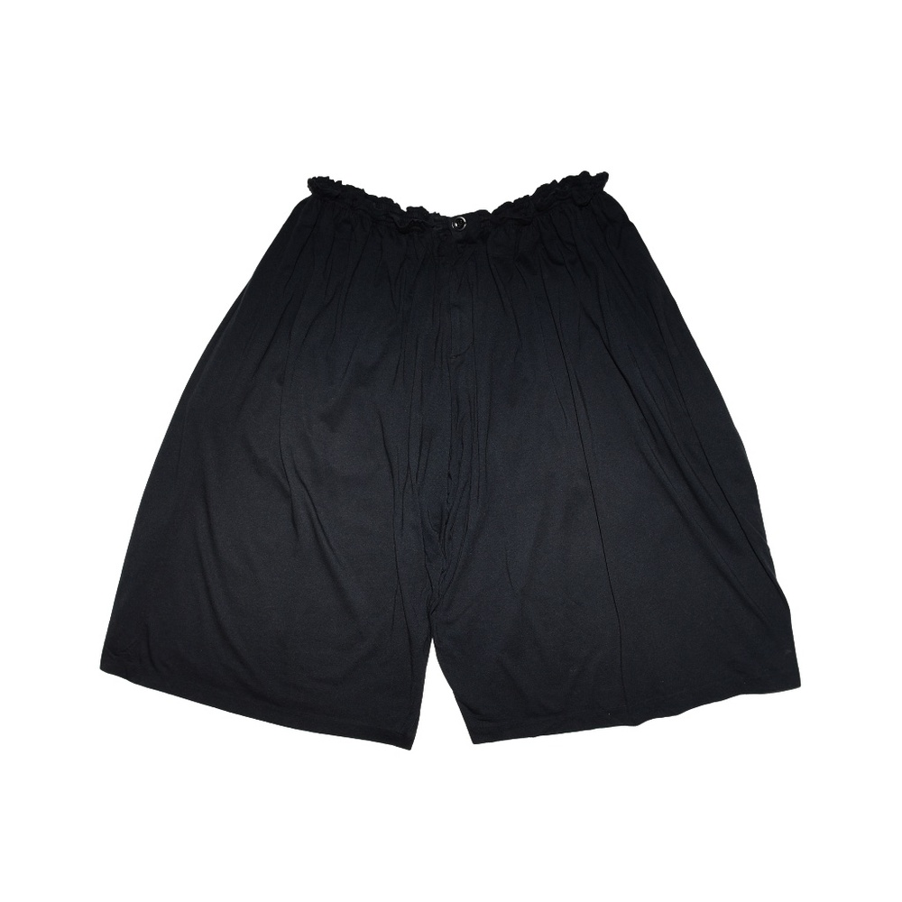 Yohji Yamamoto S'yte Jersey Draped Wide Shorts